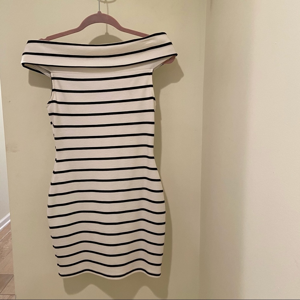 Off the shoulder dress